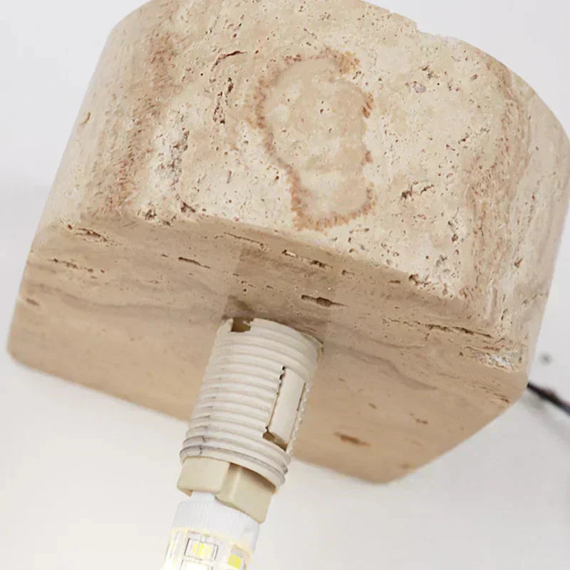Premium stone finish wall lamp