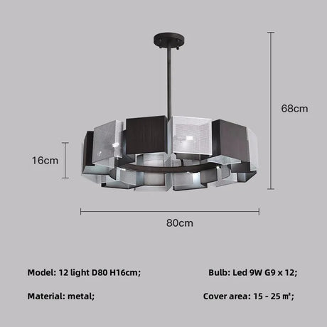 Mariselle Chandelier - 8-Light Configuration