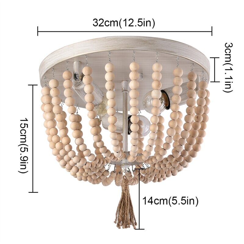 Farmhouse Ceiling Light for Stairwell Decor