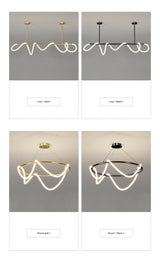 Astra Chandelier – Polished Steel Finish