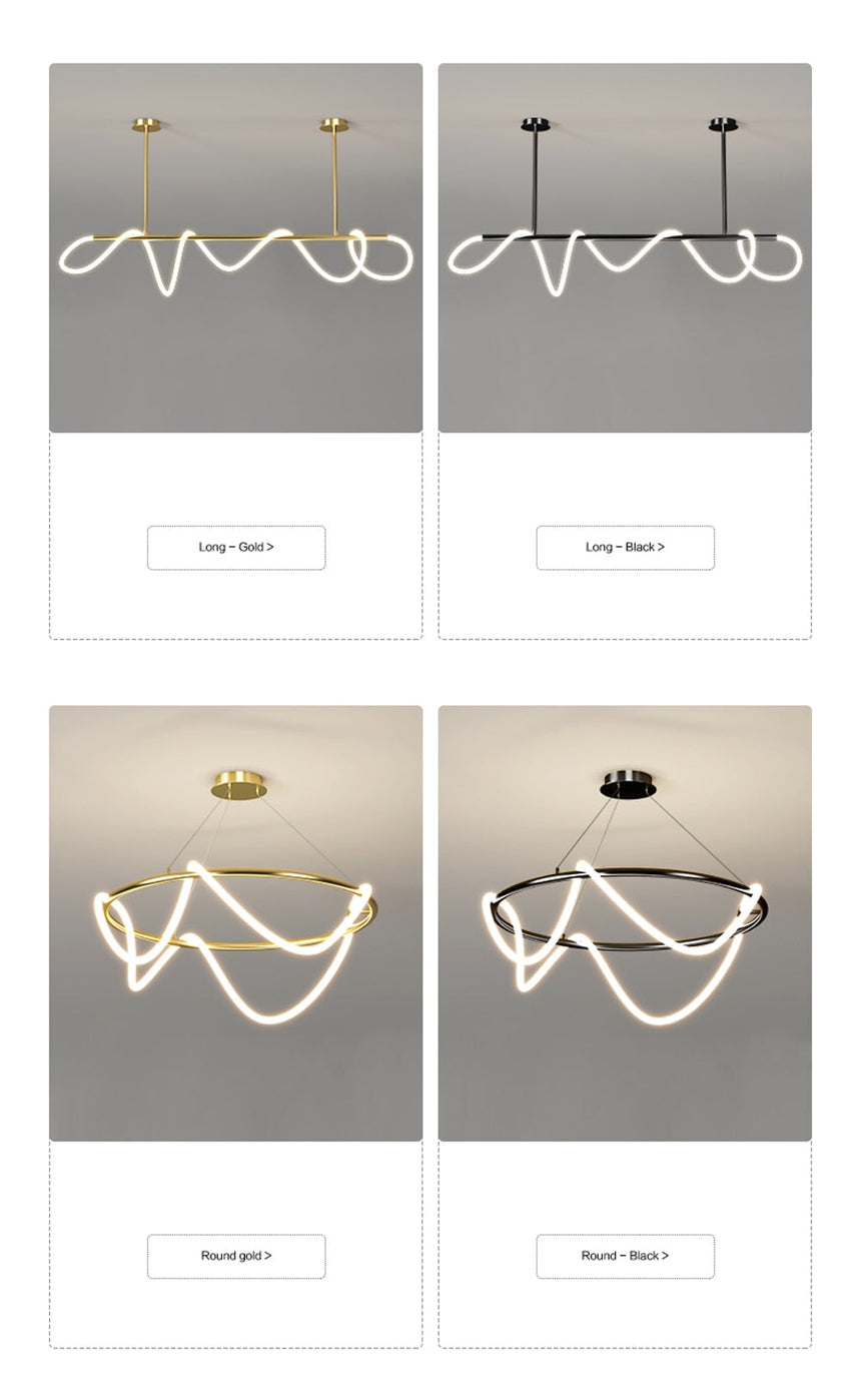 Astra Chandelier – Polished Steel Finish