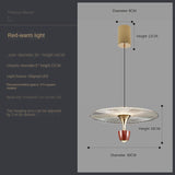 ambient led chandelier for dining area