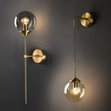 Metal Wall Lamp Warm Ambient Glow Design – Maren Collection