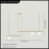 Sophisticated pendant lamp for dining decor