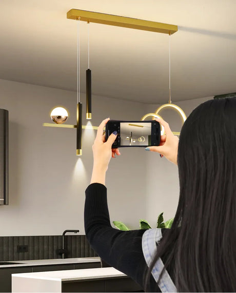 NovaLume Metal Fixture for Modern Home Interiors