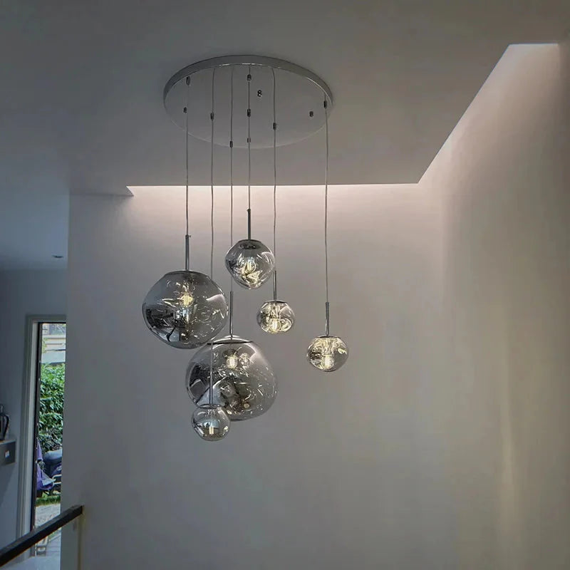 Retro LED Pendant Light for Bedroom Decor