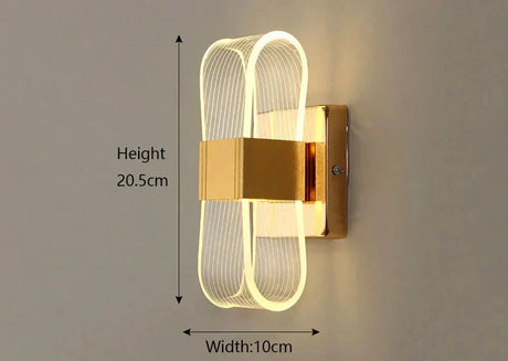 Aluminum wall lighting fixture