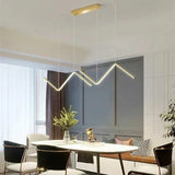 aluminum-body LED pendant light for entryway decor
