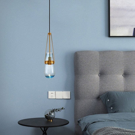 Elaria Brass Pendant Light for Bedroom