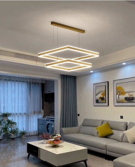 AstraLuxe Fixture – Flush Mount Modern Design