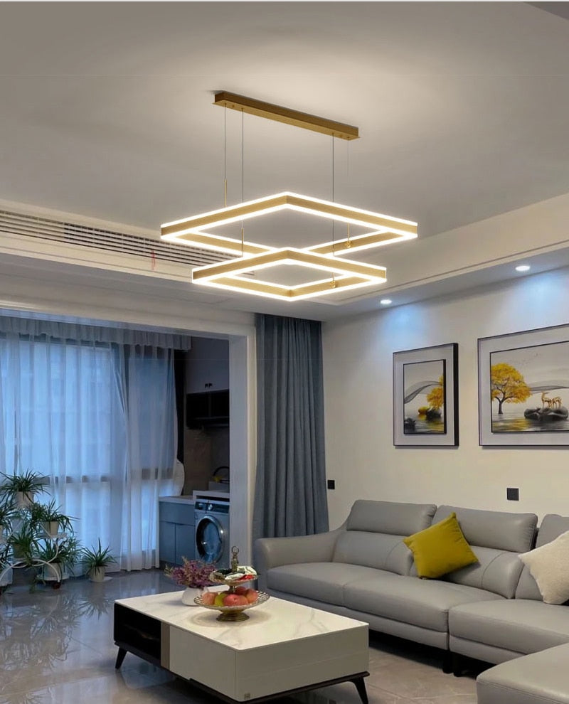 AstraLuxe Fixture – Flush Mount Modern Design