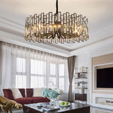 Crystal Chandelier LED Strip Light Design