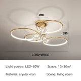 Bramley Chandelier Semi Flush Mount Installation