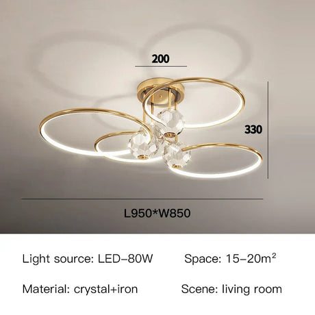Bramley Chandelier Semi Flush Mount Installation