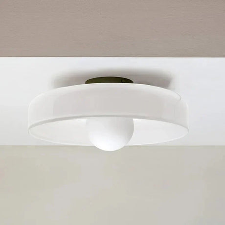 Painted finish wall lamp for entryway accent