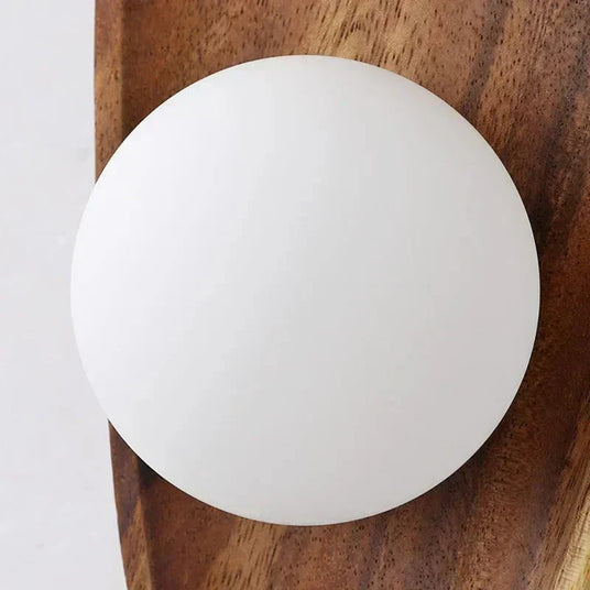 Contemporary wood sconce fixture