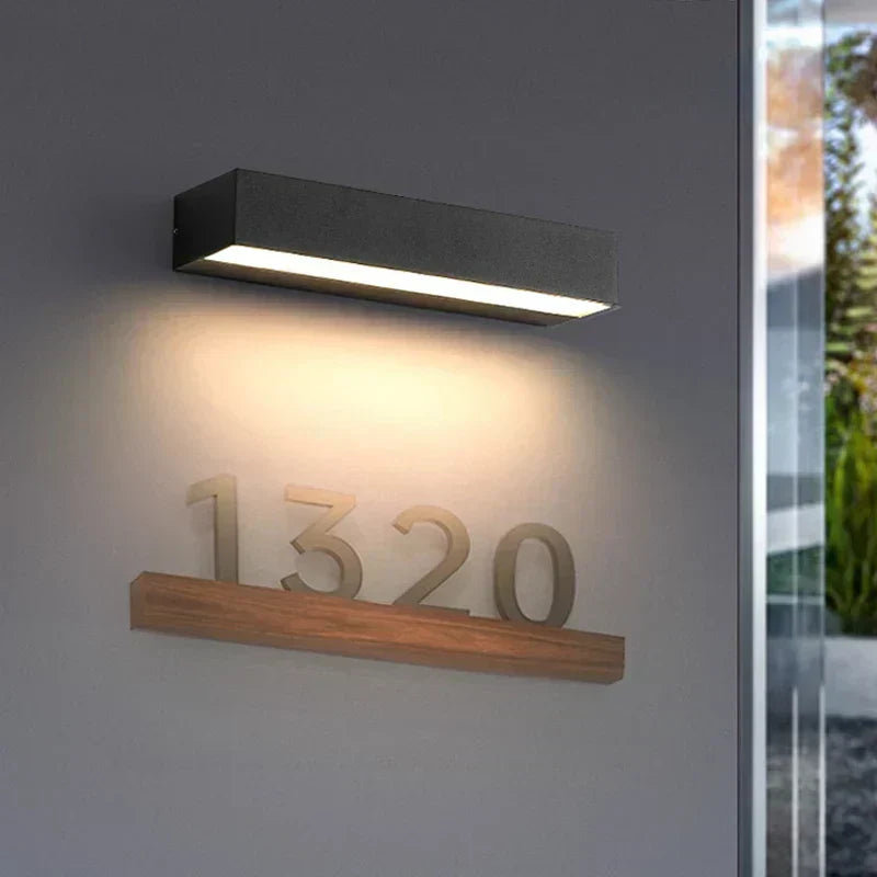 Black Wall Lamp LED Modern Design – Collection
