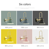 Rust-resistant wall sconce for garden
