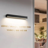 Black Wall Lamp Weather Resistant Design