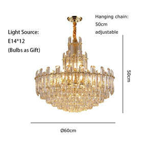 Polished Brass Chandelier Rectangular Design for Dining Room