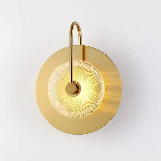 Glass Wall Sconce finish detail