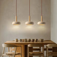 Travertine mini pendant light for living rooms