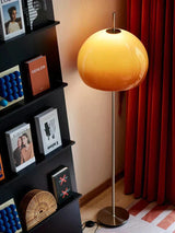Industrial Floor Lamp Iron Frame Detail