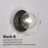 Scandinavian wall light for bedroom