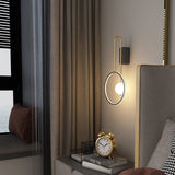 Liora | Circular Wall Lamp for Living Room