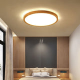 Wood ceiling light - hero product view