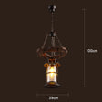 Vintage Industrial Ceiling Light Warm Ambient Glow