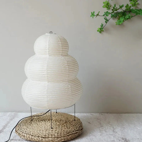 Wabi-Sabi Floor Lamp for Living Room Corner