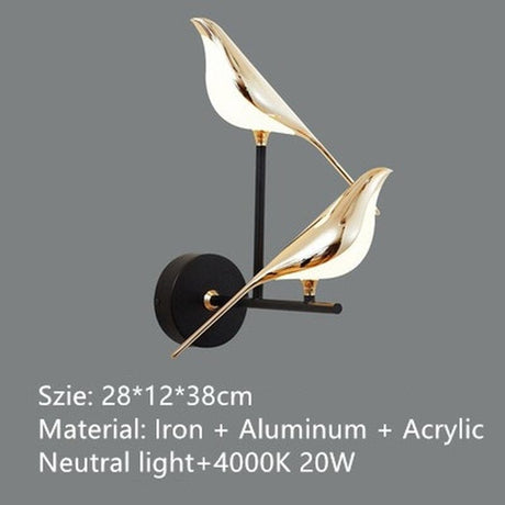 Gold Wall Lamp for kitchen lighting