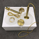 Aluminum pendant light cord-hung design for kitchens