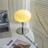 Glass Table Lamp with Soft Illumination