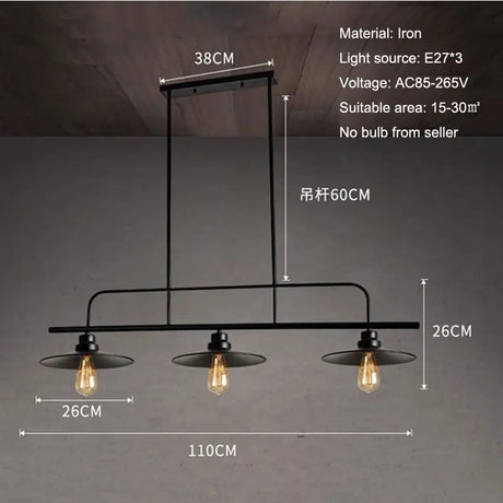 pastoral nordic minimalist pendant light fixture