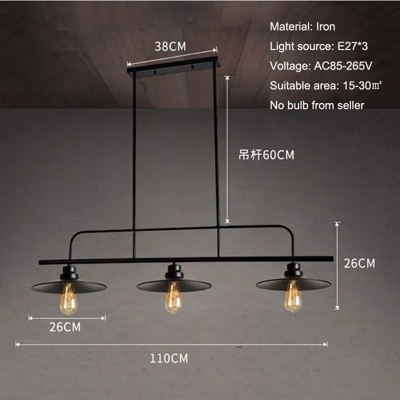pastoral nordic minimalist pendant light fixture