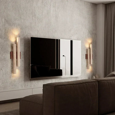 Warm glow wall light for home accent