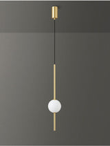 OrionGlow Hanging Lamp – Nordic-Inspired Nickel Finish