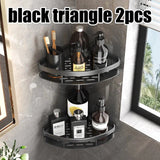 Corner bathroom shelf for contemporary home interiors
