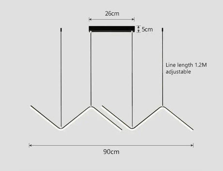 cord pendant light with remote dimming for kitchen lighting