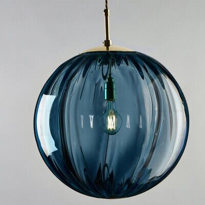 Minimalist Celestial-Inspired Bubble Glass Pendant Light with Warm Ambient Glow | OroDwell