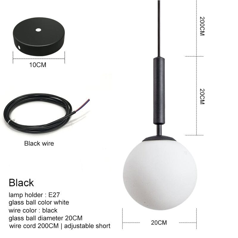 Bellaro Nordic-Inspired Pendant Light for Bedroom