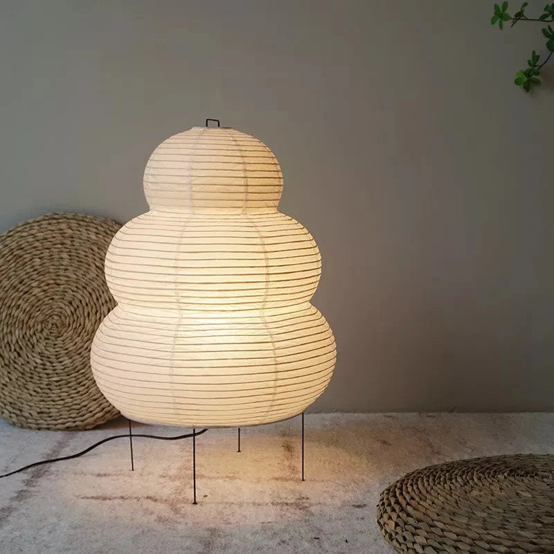Hinori Wabi-Sabi Tripod Floor Lamp for Japanese-Inspired Decor