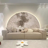 Half Moon Wall Lamp for Bedroom Accent
