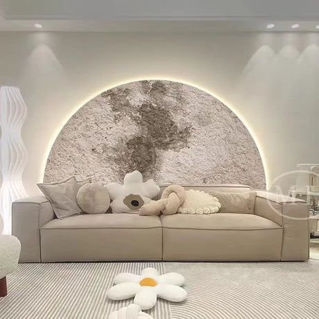 Half Moon Wall Lamp for Bedroom Accent
