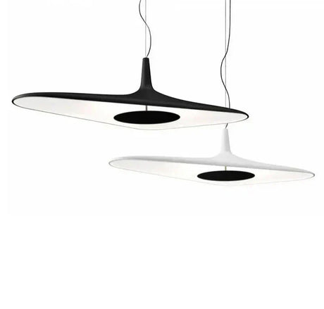 Sorena resin pendant lamp full view