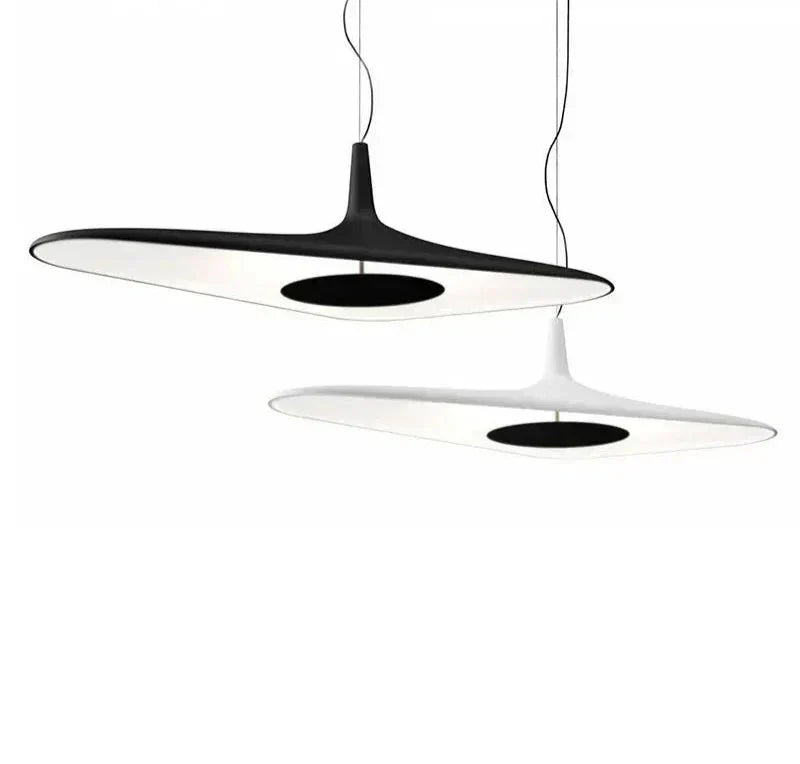 Sorena resin pendant lamp full view