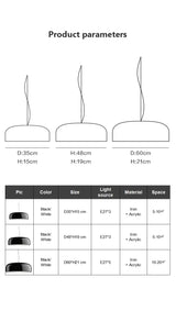 FjordLume Pendant Light Metal Acrylic Close-Up Detail - OpalDwell