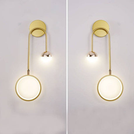 Wall Lamp Acrylic and Iron Nordic Design